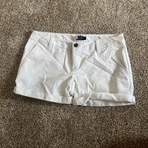 White shorts